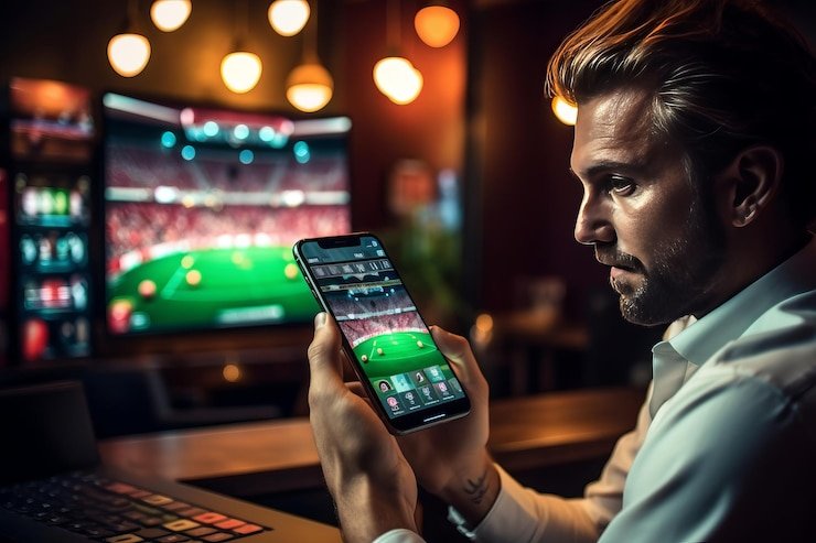 Antarmuka permainan slot dan kasino langsung merona 4d yang responsif untuk perangkat mobile dan desktop